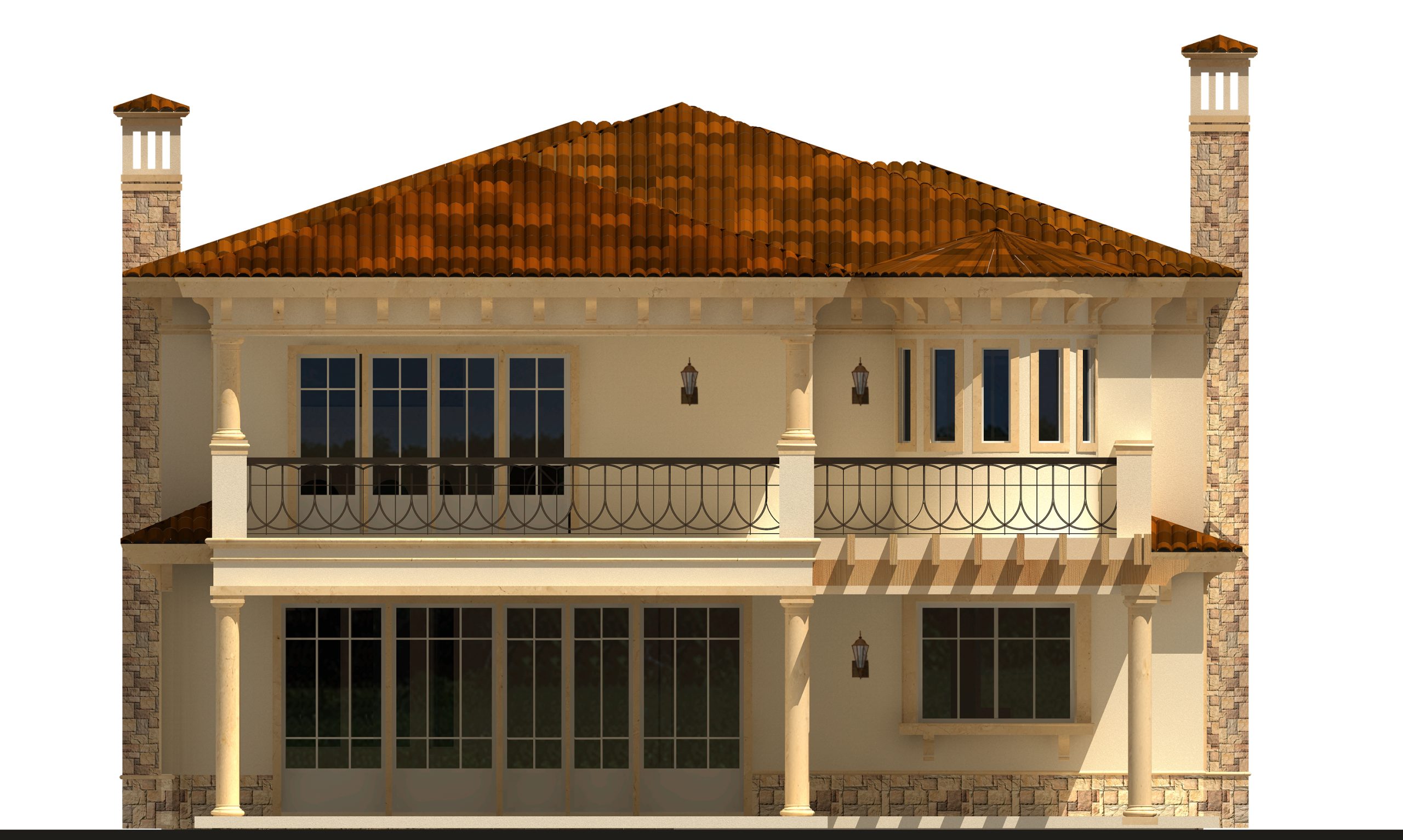 Bel Aire House Mockup Side 2